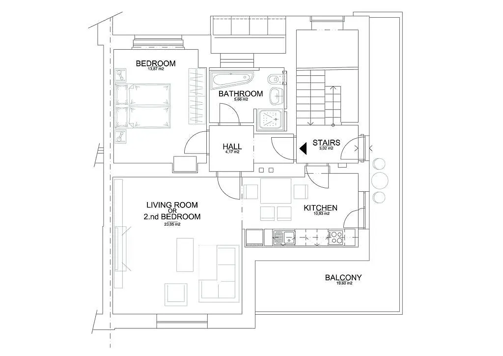 Apartment Kosatcova Praga
